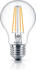 Philips LED-Lampe Classic E27 A60 7W 827 klar 3er E
