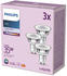 Philips LED-Lampe GU10 3,5W 275lm 840 klar 36° 3er F