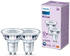 Philips LED-Lampe GU10 4,6W 390lm 840 klar 36° 2er F
