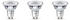 Philips LED-Lampe GU10 4,6W 390lm 840 klar 36° 3er F