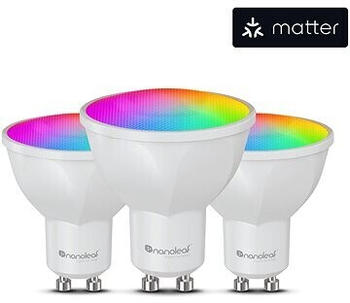Nanoleaf Essentials Matter Smart Bulb GU10 3PK
