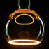 Segula Floating Globe G150 E27 6W grau Glas offen