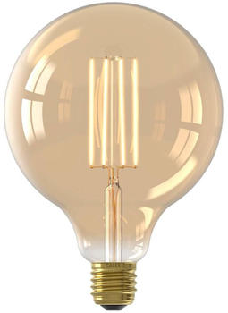CalEx E27 G125 4,5W LED-Filament gold 821 dimmbar F