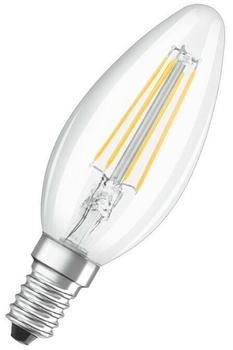 Osram LED Filament Superstar+ Kerze B klar 300° 3,4-40W/927 warmweiß 470lm E14 220-240V dimmbar