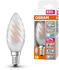 Osram LED Filament Superstar+ Kerze BW matt gedreht 300° 3,4-40W/940 neutralweiß 470lm E14 220-240V dimmbar