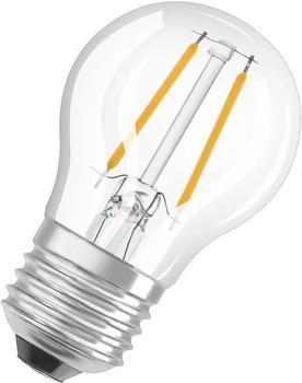 Osram LED Filament Superstar+ Tropfen P klar 300° 3,4-40W/940 neutralweiß 470lm E27 220-240V dimmbar