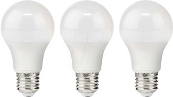 Nedis N LBE27A602P3 - LED-Lampe E27, 8,5 W, 806 lm, 2700 K
