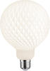 Paulmann LED-Leuchtmittel »White Lampion V1 G125 400lm 4,3W 3000K 230V«, Warmweiß