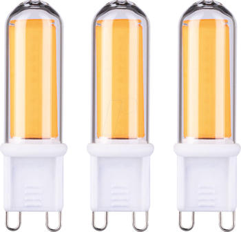 Paulmann PLM 29045 - LED-Lampe G9, 4,6 W, 470 lm, 2700K, 3er-Pack