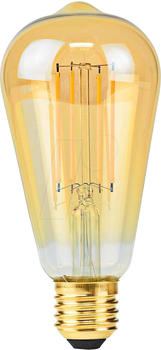 Nedis N LBDE27ST64GD1 - LED Filament Lampe E27, 4,9 W, 470 lm, 2100 K, Dimmbar