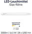 Müller-Licht MLI 400116 - LED-Röhre T8, 16,5 W, 2000 lm, 6500 K, 12000 mm, Glas
