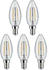 Paulmann PLM 29094 - LED-Filamentlampe E14, 4,8 W, 470 lm, 2700 K, 5er-Pack