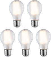 Paulmann 29090 Filament 230V LED Birne E27 5x806lm 5x7W 2700K Matt