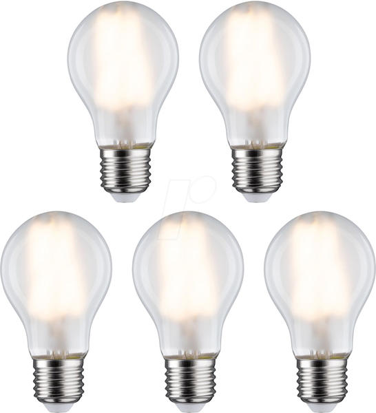 Paulmann PLM 29090 - LED-Filamentlampe, 7 W, 806 lm, 2700 K, 5er-Pack