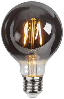 Star Trading LED-Lampe E27 1,8W G80 Plain Smoke 2.100K 80lm G