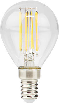 Nedis N LBFE14G452 - LED Filament Lampe E14, 4,5 W, 470 lm, 2700 K, Dimmbar