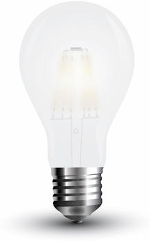 V-TAC LED-Lampe VT-2047 Frost, E27, 7 w, 840 lm, 2700 k