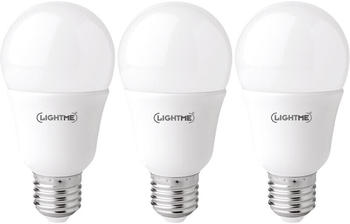 LightMe LM85918 LED EEK F (A G) E27 Glühlampenform 11 W = 75 W Warmweiß (Ø x L) 60 mm x 117 mm 3