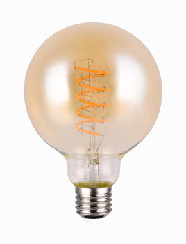 Trio E27 Deko led 7 Watt, 400 Lumen, 1800 k warmweiß Ø9,5cm 3 Stufen Dimmer