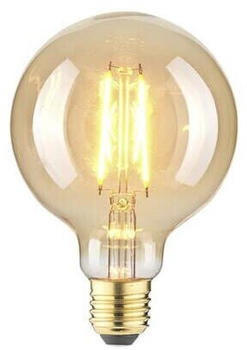 LightMe LM85060 LED E27 Globeform 4.5 W Bernstein (Ø x L) 95 mm x 140 mm 1 St.