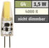 McShine LED-Stiftsockellampe Silicia cob, G4, 1,5W, 200 lm, neutralweiß