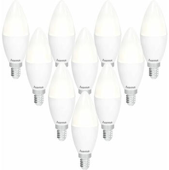 Hama 10er Set LED-Lampe, E14, eek: f, 5,5 w, 470 lm, wlan, dimmbar