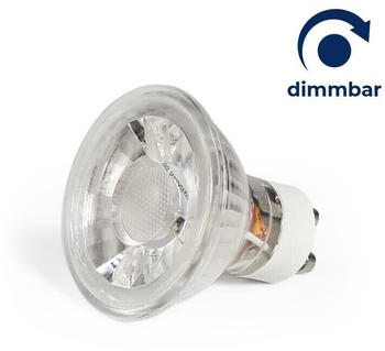 McShine LED-Strahler MCOB GU10, 5W, 350 lm, warmweiß, dimmbar