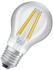 LEDVANCE Led Stromsparlampe, Filament Birne mit E27 Sockel, Warmweiß (3000K), 5 Watt, ersetzt herkömmliche 75W-Leuchtmittel, besonders hohe Energieeffizienz und stromsparend, 1er-Pack Clear