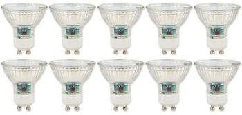 McShine LED-Strahler SP50-10, GU10, 5W, 400 lm, warmweiß, 10er-Pack