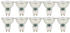 McShine LED-Strahler SP50-10, GU10, 5W, 400 lm, warmweiß, 10er-Pack