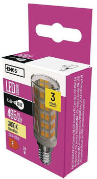 EMOS Led Lampe jc 4,5 w Ersatz f&uuml;r 40 w Gl&uuml;hbirne, E14 Sockel, Helligkeit 465 lm, Warmwei&szlig; 3000 Kelvin, ZQ9140