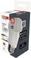 Emos Gosmart Led-lampe A60, Wifi Led 11w Ersatz F&uuml;r 75w, Helligkeit 1050 Lm, Rgb,