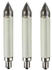 Hellum Kerzenlampe 3W kl E10 23V Schaft 908039