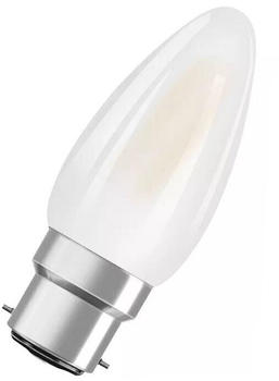 Osram LED Filament Superstar+ Kerze B matt 300&deg; 3,4-40W/927 warmwei&szlig; 470lm B22d 220-240V dimmbar