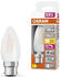 Osram LED Filament Superstar+ Kerze B matt 300° 3,4-40W/927 warmweiß 470lm B22d 220-240V dimmbar