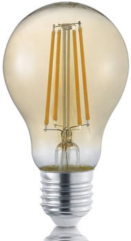 Trio LED-Filamentlampe E27 8W gold Switch Dimmer 2.700K F