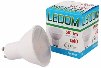 LED line 10x GU10 7W led Leuchtmittel 581 Lumen 6500K Kaltweiß