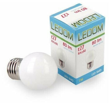 LED line 5er Pack E27 1W LED Leuchtmittel 3000K Warmweiß 80 Lumen