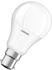 Osram LED-Lampe | Sockel: B22d | Kaltweiß | 4000 K | 8,50 W | matt | LED BASE CLASSIC A