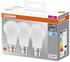 Osram LED-Lampe | Sockel: B22d | Kaltweiß | 4000 K | 8,50 W | matt | LED BASE CLASSIC A