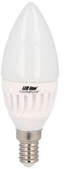 LED line 10x LED-Line 7W LED E14 C37 Leuchtmittel Kerzenlampe 630lm 2700K Warmweiß 220° Kerzenform Energiesparlampe Glühlampe