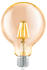Eglo LED Leuchtmittel G95 E27 Globeform 4 W warmweiß amber
