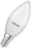 Osram BASE CLASSIC B 40 FR LED-Lampe mit Sockel E14, Minikerzenform, 3er Pack, 4,9W, 470lm, 2700K, warmweißes Licht, geringere Wärmeentwicklung, sehr geringer Energieverbrauch, lange Lebensdauer