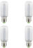 sebson 4x LED Lampe E27 8W ersetzt 60W warmweiß 3000K 230V