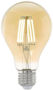 Eglo LED Leuchtmittel A75 E27 Birnenform 4 W warmweiß amber