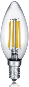 Trio LED-Kerze E14 4W Filament, 2.700K Switch Dimmer F