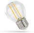 SpectrumLED Filament Leuchtmittel Tropfen Kugel G45 1W E27 klar 110lm 840 neutralweiß 4000K