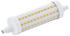 Eglo R7s LED Leuchtmittel 1521lm 12,5W 2700K warmweiss transparent 29x118mm dimmbar