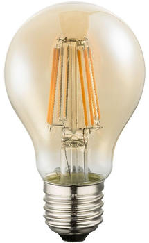 ETC Shop LED 7 Watt Leuchtmittel E27, 630 Lumen, Kugel, warmweiß