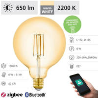 EGLO 12225, EGLO CONNECT-Z LED G125 6W 2200K E27 amber